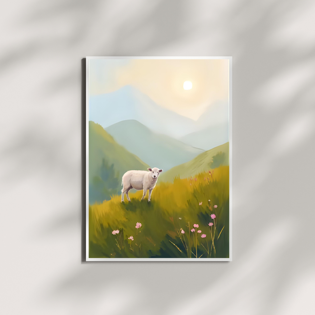 The One He Finds Art Print - Digital Download