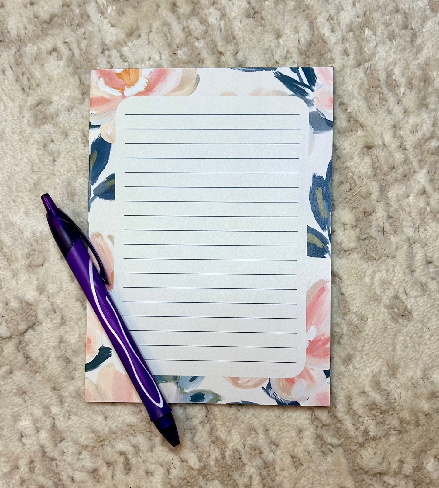 Spring Floral Notebook with Pen