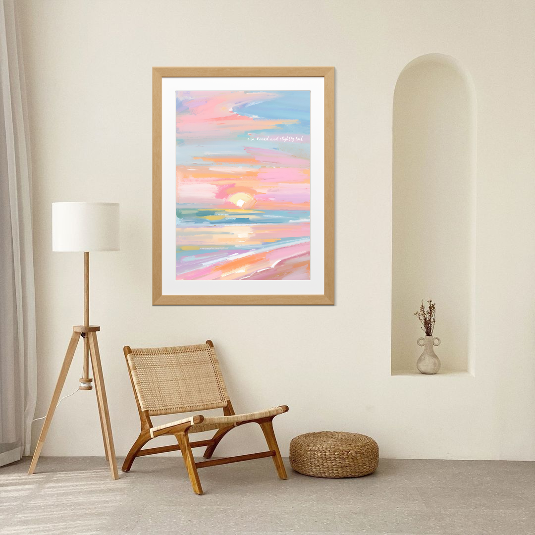 Sun Kissed & Slightly Lost Art Print- Digital Download