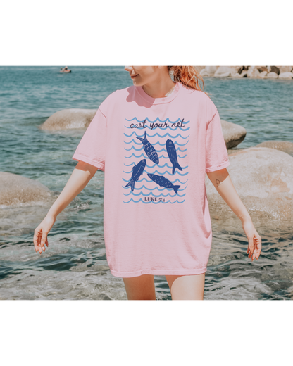 Cast Your Net Faith Tee