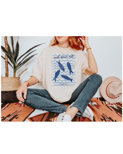 Cast Your Net Faith Tee