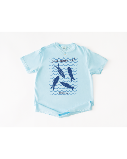 Cast Your Net Faith Tee