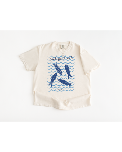 Cast Your Net Faith Tee