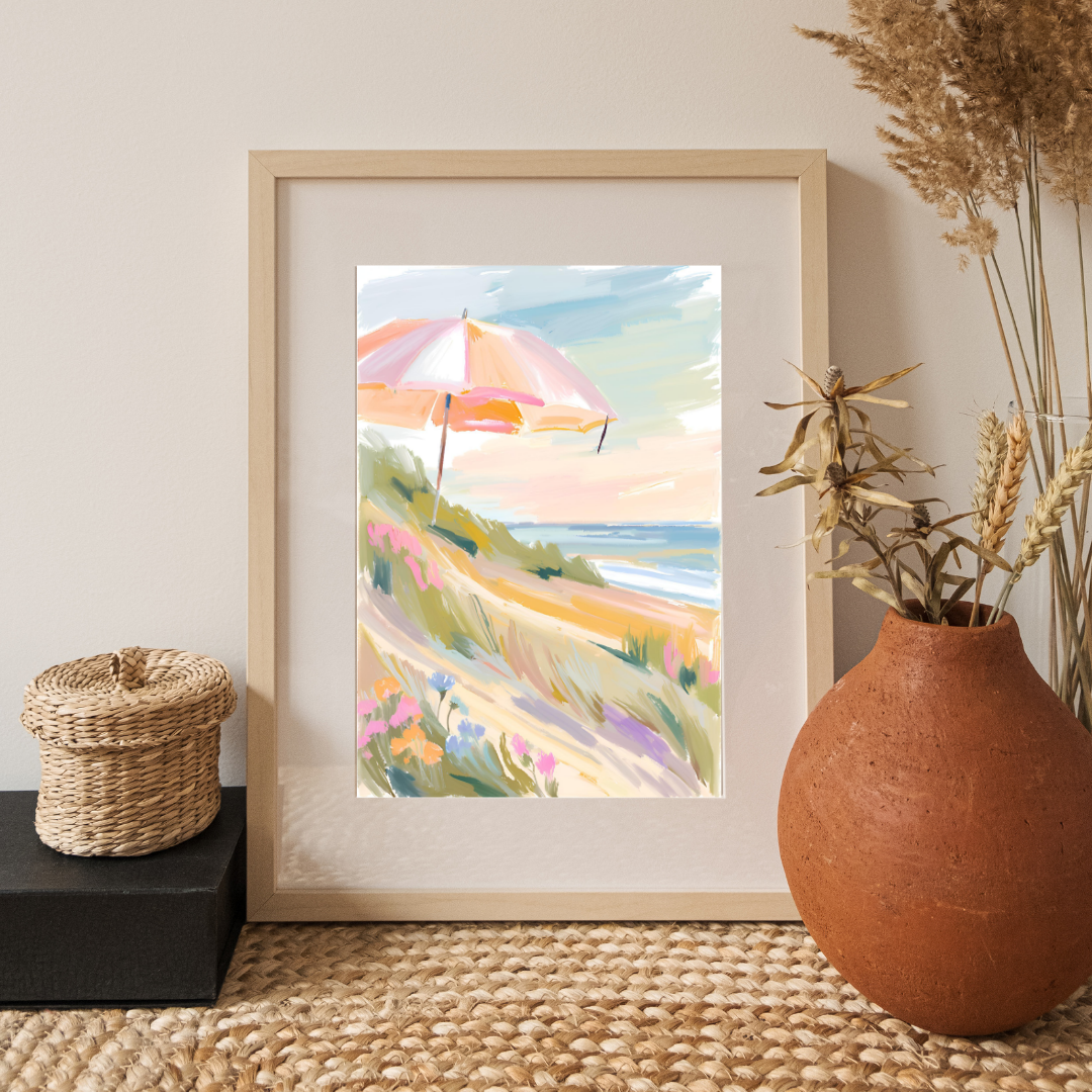 Coastal Daydream Art Print- Digital Download