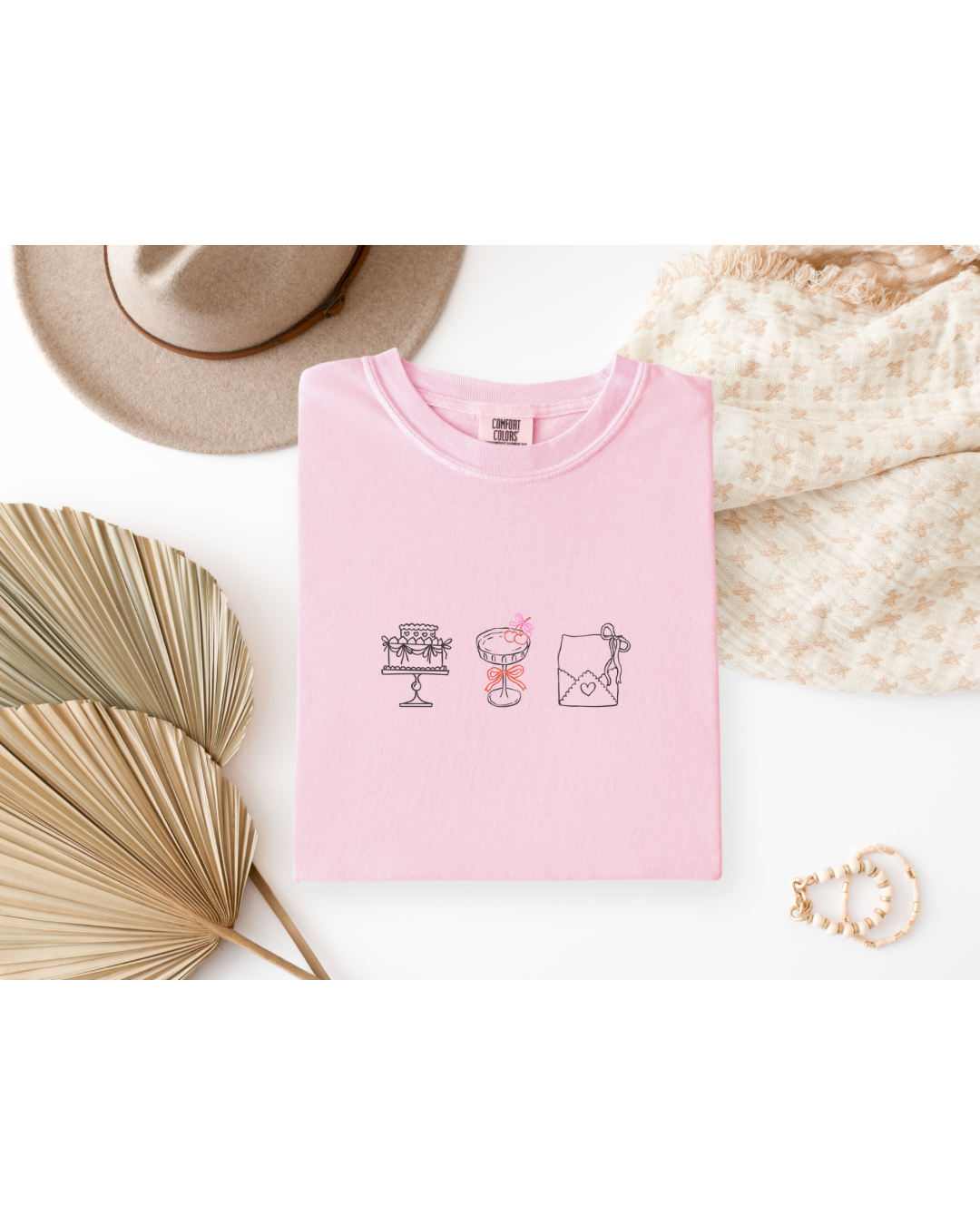 Minimalist Galentines Celebration Tee