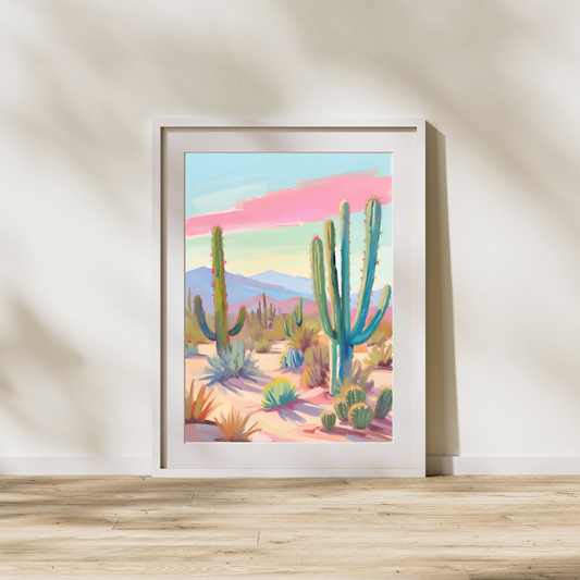 Painted Desert Dreams Art Print- Digital Download